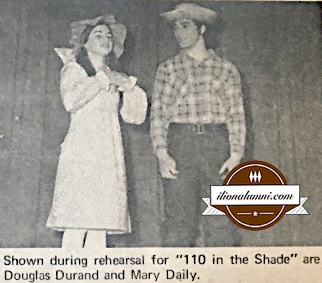 Herkimer Evening Telegram Article3 - Ilion '110 In The Shade' - 1973
