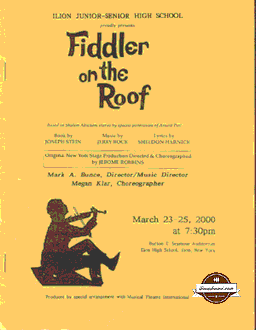 Fiddler On The Roof Program